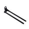 Yctze Black Aluminium Alloy Windproof Fishing Rod Connector with Snag Bar Ears for Bite Alarm view 2