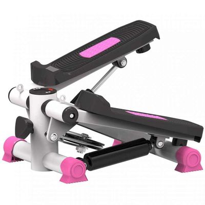 Stepper,Mini Stepping Machine Household Silent Twist Fitness Equipment with Resistance Bands, Suitable for Living Room, Office, Gym