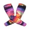 Augenstern Unisex Lightweight Cooling Arm Sleeves Watercolor-Wind-Turbines Compression Warmer Cover For Outdoor Activity view 1