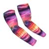 Augenstern Unisex Lightweight Cooling Arm Sleeves Watercolor-Wind-Turbines Compression Warmer Cover For Outdoor Activity view 3