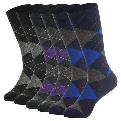 BISOUSOX Thin Merino Wool Boot Socks for Men, Warm Black Winter Dress Crew Calf Long Thermal Hiking Sock Mens Size 9-12