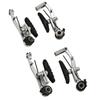 Dia-COMPE MX-2 BA733 MX V-Brake Caliper Brake Set, Silver, DP2852 view 2