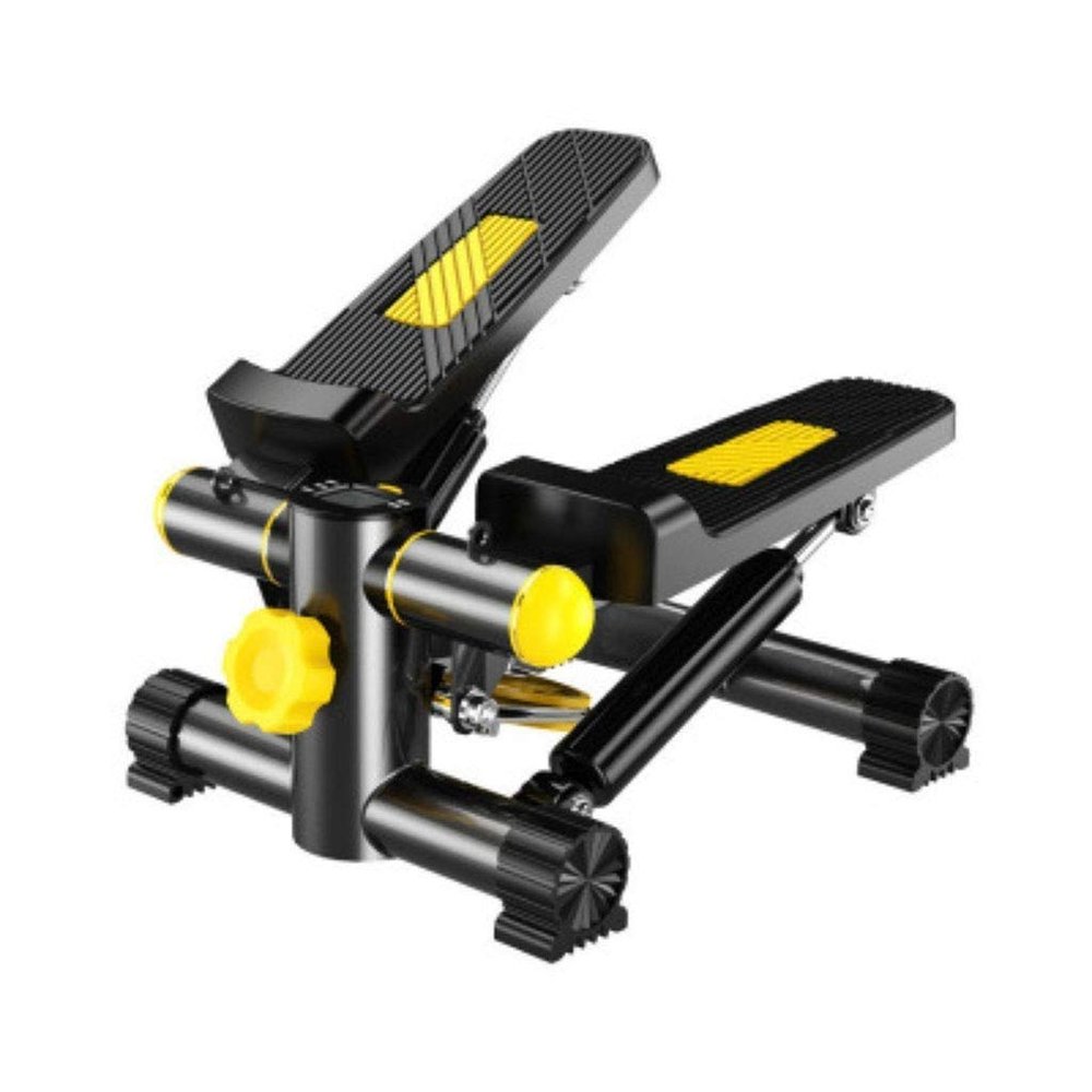 Stepper,Mini Fitness Stair - Portable Twist Stair Fitness Exercise Machine Bands Durable & Display and Comfortable Foot Pedals