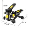 Stepper,Mini Fitness Stair - Portable Twist Stair Fitness Exercise Machine Bands Durable & Display and Comfortable Foot Pedals view 4