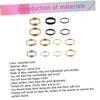 Holibanna 28 Pcs Woman Ring Bracelets for Women For Women Gold Rings for Women Ring Women Stackable Bracelets Women Thumb for Women Ring Sizer Bracelet for Women The Ring Simple Ring view 2
