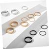 Holibanna 28 Pcs Woman Ring Bracelets for Women For Women Gold Rings for Women Ring Women Stackable Bracelets Women Thumb for Women Ring Sizer Bracelet for Women The Ring Simple Ring view 3