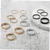 Holibanna 28 Pcs Woman Ring Bracelets for Women For Women Gold Rings for Women Ring Women Stackable Bracelets Women Thumb for Women Ring Sizer Bracelet for Women The Ring Simple Ring view 4