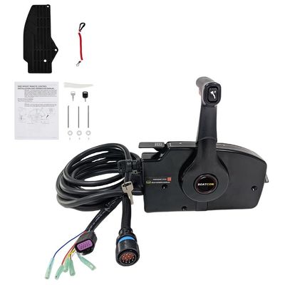 Boatcon Lefr Hand Remote Control-4000 Side Mount(Power Trim) 881170a13 14pin For Mercury Outboard Engine 4-stroke Pull To Open
