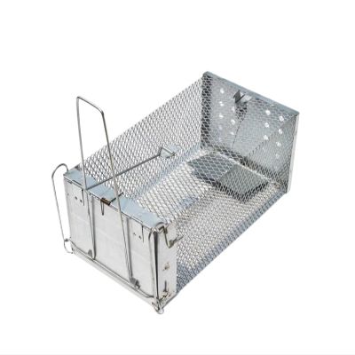 IGASHI Rat Trap,Metal Reusable Mousetrap Household Mousetrap Large Space Automatic Mousetrap Cage, TYPE1