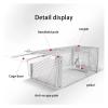 IGASHI Rat Trap,Metal Reusable Mousetrap Household Mousetrap Large Space Automatic Mousetrap Cage, TYPE1 view 3