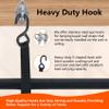 KaKayak Storage Strap,Kayak Hanging Straps,Adjustable Kayak Wall Mount Straps,Double Kayak Storage Strap System With Paddle Loop and Stainless Steel Hook for Hanging Kayak,Paddle Board,Surfboard Canoe view 4