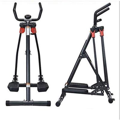 Stepper,Mini Indoor Adjustable Exercise Machine Trainer Twisted Disk with Handles