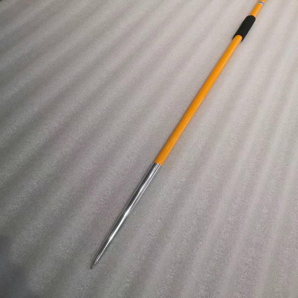 NineFit Basics Javelin 600g 65M IAAF(WA) Certified for Competition and Training -600GM Javelin Throws Yellow Color Stainless Steel tip