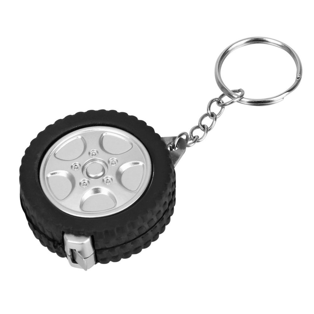 TEMKIN Tape Measures Telescopic Tape Measure, Key Chain Ruler, Travel Sewing Tool Ruler