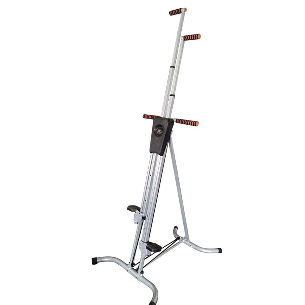 Stepper,Vertical Climber Folding Exercise Cardio Workout Machine Stair For Home Gym Body Workout With Monitor