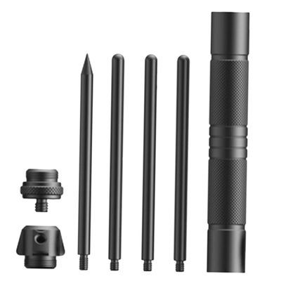FOYTOKI Multifunctional Outdoor Bracket Portable Lamp Tripod Stand Aluminum Alloy for Camping Hiking