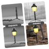 FOYTOKI Multifunctional Outdoor Bracket Portable Lamp Tripod Stand Aluminum Alloy for Camping Hiking view 2