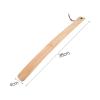 LINKIO Portable Shoehorn Shoe Lifter 1pc 38cm Professional Wooden Shoe Horn Flexible Long Handle Shoehorn Useful Shoe Lifter Professional Shoe Spoon Shoe Spoon Children's Elderly Travel Shoe Horn view 2