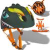 Toddler Bike Helmet Kids Bike Helmet for 3 4 5 6 Years Old Boys Girls Kids with 3D Dinosaur Design and Safety Certified, Toddler Bike Cycling Skating Skateboard Scooter Helmet (Green) view 1