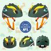 Toddler Bike Helmet Kids Bike Helmet for 3 4 5 6 Years Old Boys Girls Kids with 3D Dinosaur Design and Safety Certified, Toddler Bike Cycling Skating Skateboard Scooter Helmet (Green) view 3