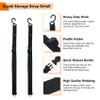 Kayak Storage Strap,Kayak Hanging Straps 1.5inch Wide,Adjustable Kayak Wall Mount Straps,Single Kayak Storage Strap System With Paddle Loops for Hanging 1 Kayak,Paddle Board,Surfboard,Canoe(2 Pack) view 3