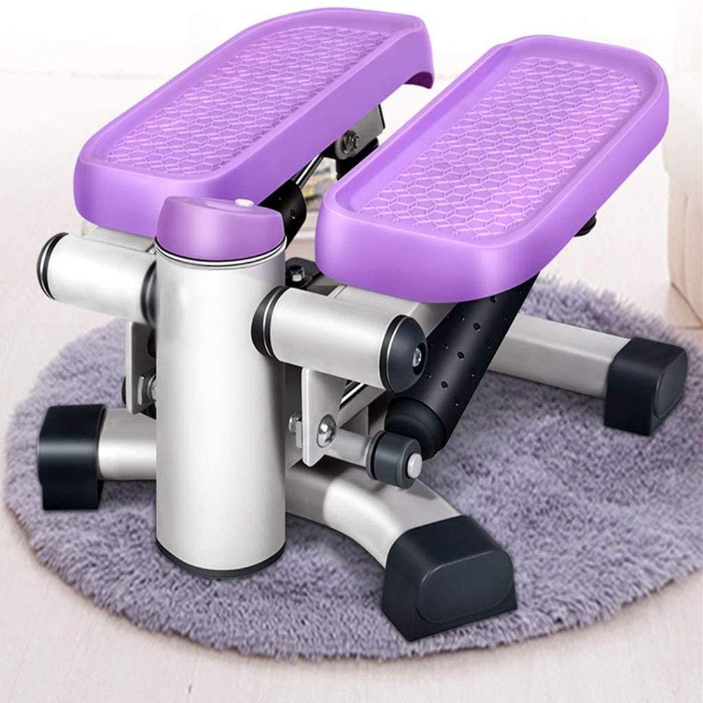Stepper,Silent Full Metal Stainless Steel LED Display Healthy Fat Burning Multifunctional Mini Sports Equipment for Home