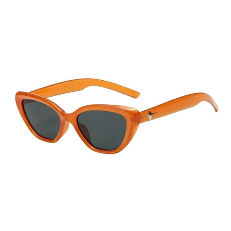 KOSTEN Frauen Vintage Eyewear Personalisierte Schatten Uv400-Orange