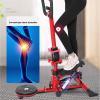 Stepper,Mini-Swing Twist Stair Step Machiner with Dumbbells and Twist Discs Home Weight Loss Climbing Machine Sports Equipment for Women Men view 3
