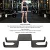 Versatile Vertical Hanging Barbell Rack, Space Saving, Durable Iron For Strength And Easy Installation, Ideal For Barbells, Bars, Chains And Resistance Bands view 4