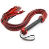 Leather Woven Whip (Color : BlackRed) view 2