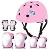 ETEETOW Adjustable Gradient Color Kids/Toddler Bike Helmet for 1-2-3-5-8-14 Years Boys Girls,Skateboard Helmet with Knee and Elbow Pads Wrist Guard Roller Skates,Cycling,Skating Scooter Longboard view 1