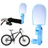 GOOHOCHY Adjustable Lightweight Bike Handlebar Mirror Wide Angle Scratch-resistant and Blast-resistant Rear View Accessory for Handlebars Blue view 1
