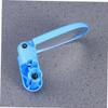 GOOHOCHY Adjustable Lightweight Bike Handlebar Mirror Wide Angle Scratch-resistant and Blast-resistant Rear View Accessory for Handlebars Blue view 4