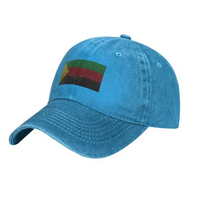 Mnla Flag Knitting Effect Dad Hat Vintage Baseball Cap for Men Women Hats Gifts Trucker Caps Blue