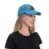Mnla Flag Knitting Effect Dad Hat Vintage Baseball Cap for Men Women Hats Gifts Trucker Caps Blue view 4