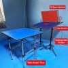 XLTFUC Foldable Table Tennis Return Board,Professional Table Tennis Rebound Board Set,Indoor Training Equipment,Adjustable Angle,Suitable for Home Gym and School view 3