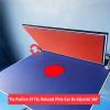 XLTFUC Foldable Table Tennis Return Board,Professional Table Tennis Rebound Board Set,Indoor Training Equipment,Adjustable Angle,Suitable for Home Gym and School view 4