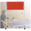 Table Tennis Return Board,Vertical Ping Pong Reboard,Return Board Training Device,with Universal Wheels and Adjustable Angle,Suitable for Home Gyms and Schools view 1