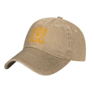 Mama is My Boo Wave Dad Hat Vintage Baseball Cap for Men Women Hats Gifts Trucker Caps Natural