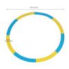 Golf Practice Target Rings - Golf Putting and Chipping Training Tool - Ultra Thin Silicone Vibrant Targets Indicator Golf Targets Circle - for Golf Training (Yellow Blue Medium view 2