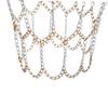 SUPVOX Double Basketball Net Pocket Iron Chain Net Easy to Use Storage for Sports Balls view 1