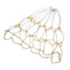 SUPVOX Double Basketball Net Pocket Iron Chain Net Easy to Use Storage for Sports Balls view 4