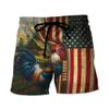 V-DECORPARKS Rooster Mens Swim Trunks - Chicken Lover Swimming Trunk for Men - Beach Shorts, Mens Swim Shorts 35 Size L view 1