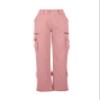 Costaric Womens Hiking Military Tactical Pants Cargo Pants 2024 Summer Baggy Straight Wide Leg Trousers with Pockets view 3
