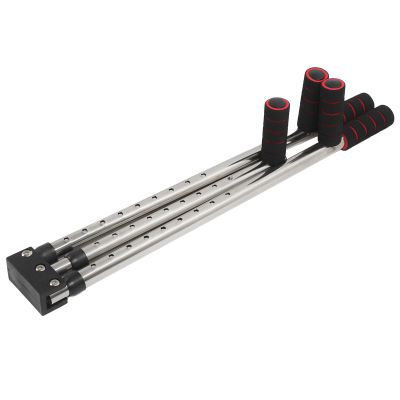 3 Bar Flexibility Leg Stretcher, 9 Hole Adjustable Split Leg Stretch Trainer, Enhances Flexibility and Balance for Martial Arts, Yoga and Gyms