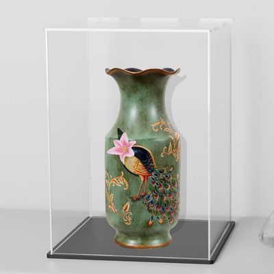 Acrylic Display Box Large 5x5 8x8 10x10 13x13 15x15 18x18 20x20 24x24 InchClear Countertop Showcase for Figures/ Collections/ Models, Dustproof Storage Case ( Color : LxWxH , Size : 18x18x12in(46x46x