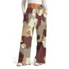 Womens Camo Oversized Sweatpants - Lightweight, Baggy, High Waisted, Wide Leg, Straight Leg, Y2k Drawstring, Casual Workout Pants view 3