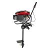 4-Stroke 8HP Outboard Motor, 196CC Heavy Duty Single Cylinder Fishing Boat Engine, Gasoline Power Air-Cooled System Marine Engine, for Inflatable Fishing Boats Yachts Water Sport Tools view 1