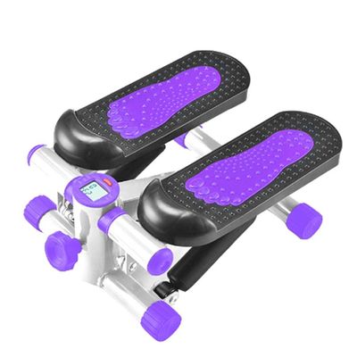 Stepper,Mini-Swing Household Mini Machine Silent Twist Fitness Equipment with Resistance Bands for Living Room,Office,Gym