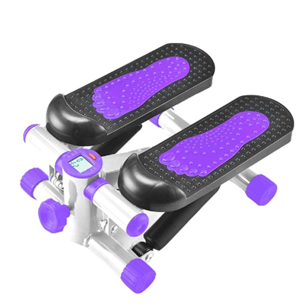 Stepper,Mini-Swing Household Mini Machine Silent Twist Fitness Equipment with Resistance Bands for Living Room,Office,Gym
